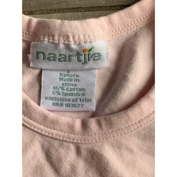 Naartjie Girls Pink Fairy Princess Tutu Graphic Tee – Short Sleeve Shirt Size L - Picture 3 of 4